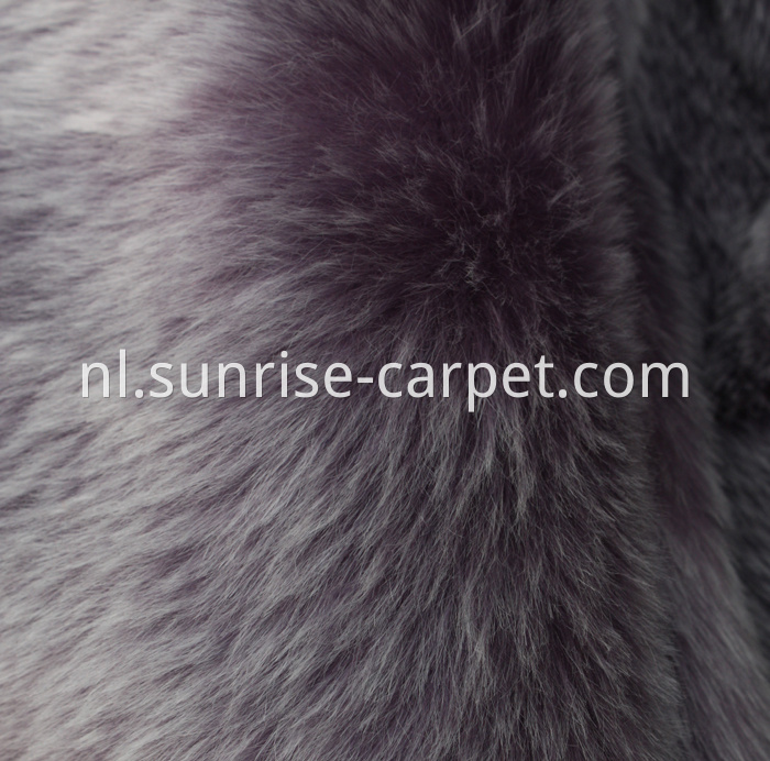 Imitation fur rug
